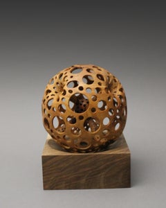 Alternative World, wood sculpture by Nairi Safaryan