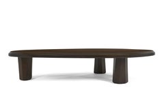 Alto Coffee Table Solid walnut, shaped with 3 legs