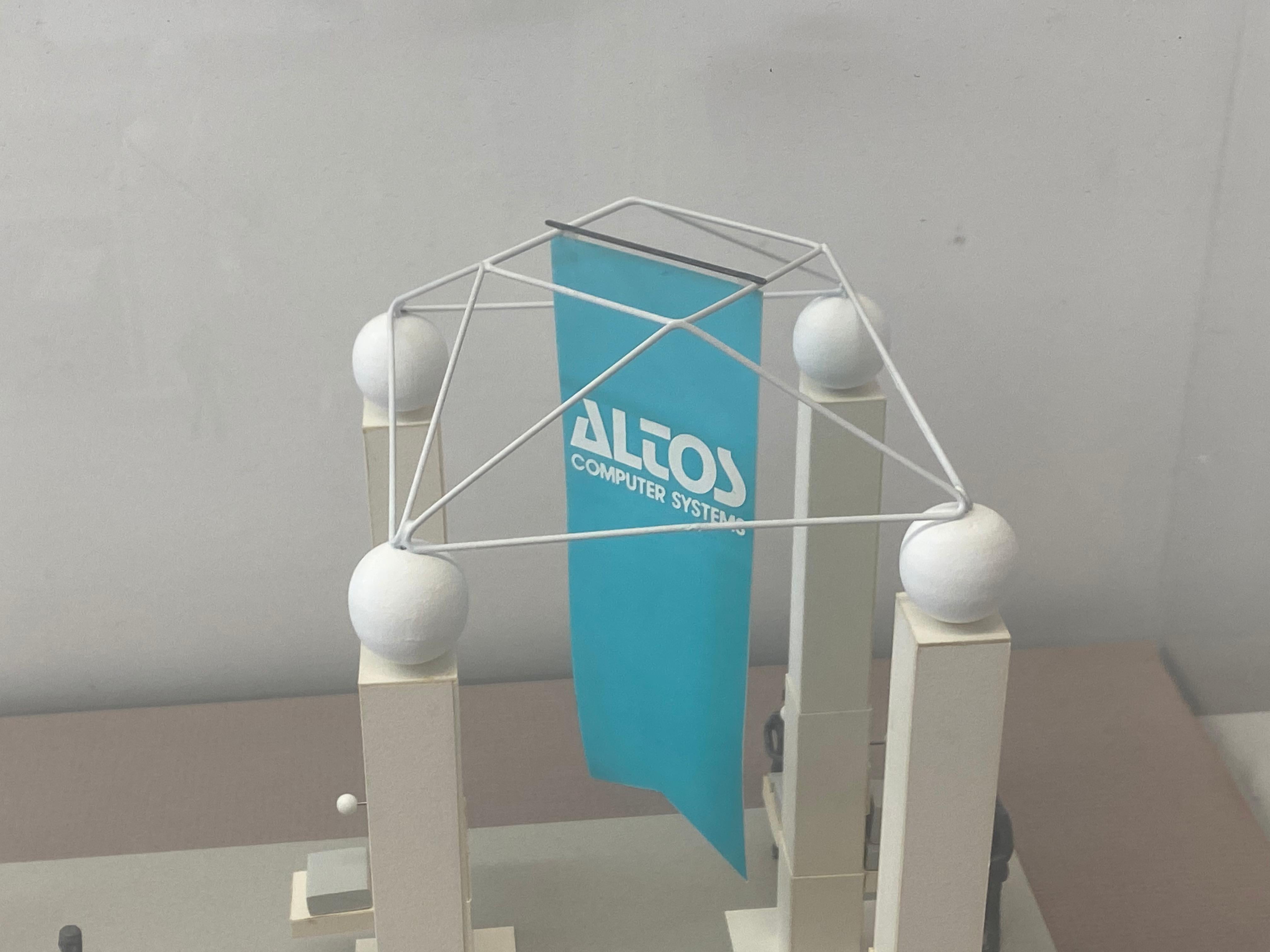 Altos Computer Systems Trade Show Architecture Model C.1980s 4