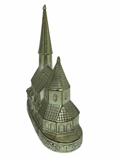 Altotting Pilgrimage Church Souvenir Building Vintage, Bavaria, Germany, 1960s