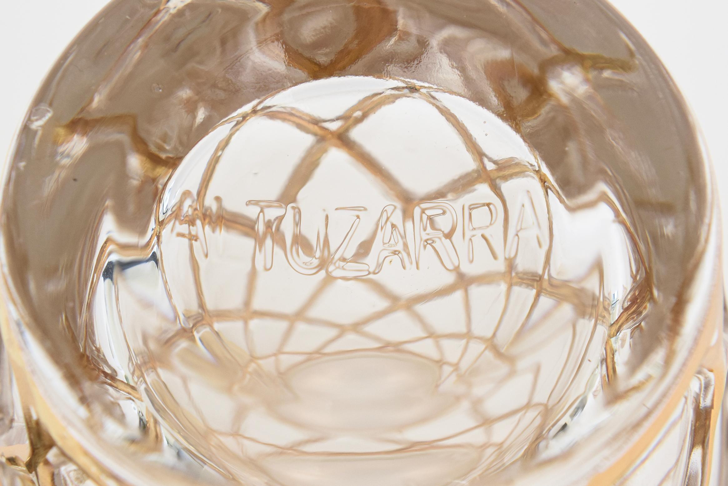 Altuzarra 18k Gold Plated Cocktail Shaker with Four Rock Glasses Barware 3