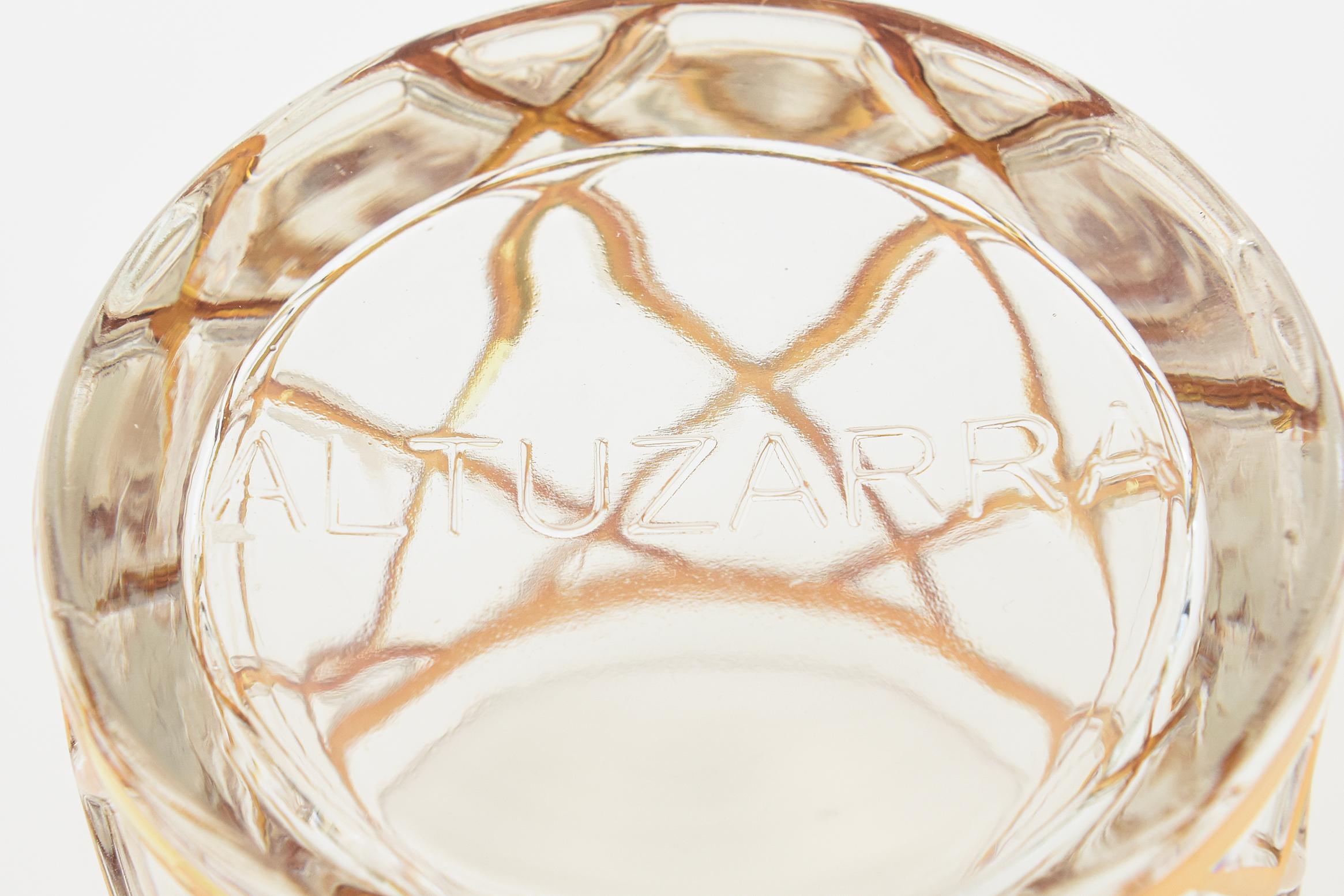 Altuzarra 18k Gold Plated Cocktail Shaker with Four Rock Glasses Barware 1