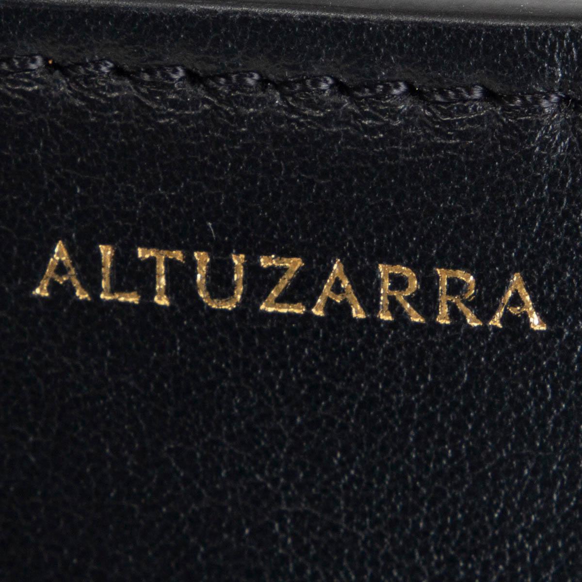ALTUZARRA black leather & suede PLAY Shopper Shoulder Bag In New Condition In Zürich, CH