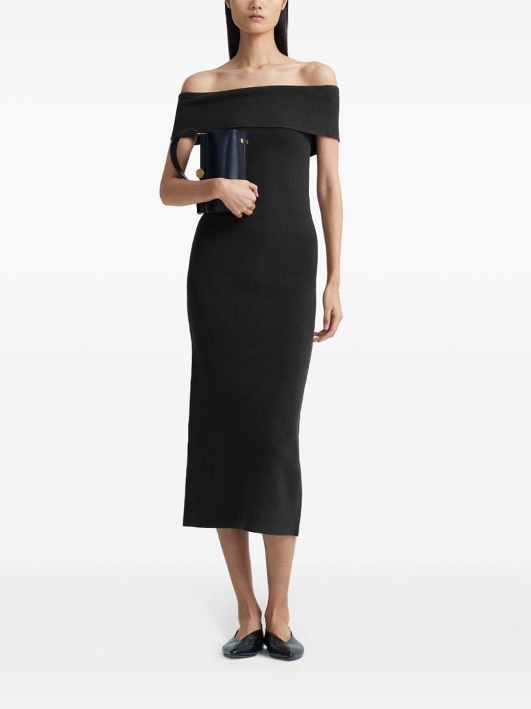 marcia mini dress black white Altuzarra