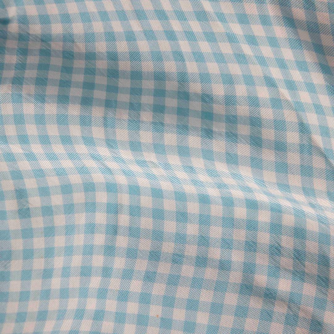 Women's Altuzarra Blue Gingham Button Up Shirt Size XS For Sale
