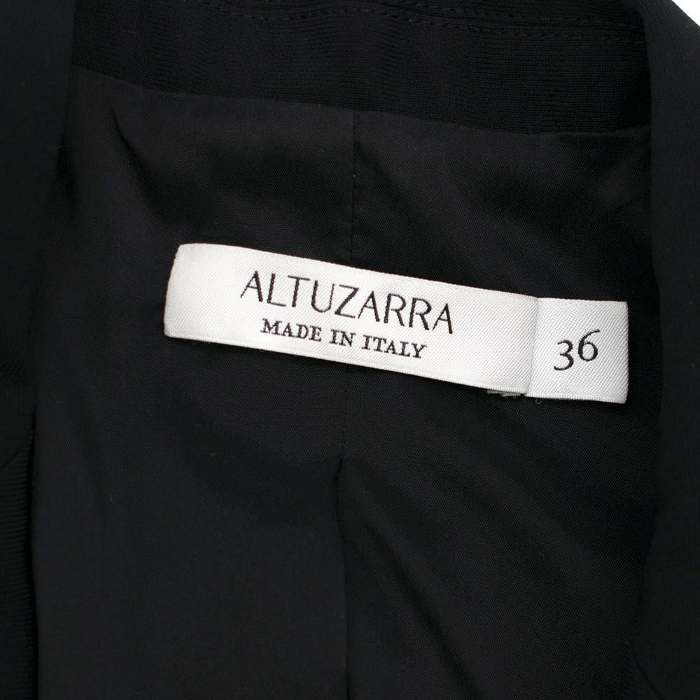 Women's or Men's Altuzarra Merrie black laced jacket UK8