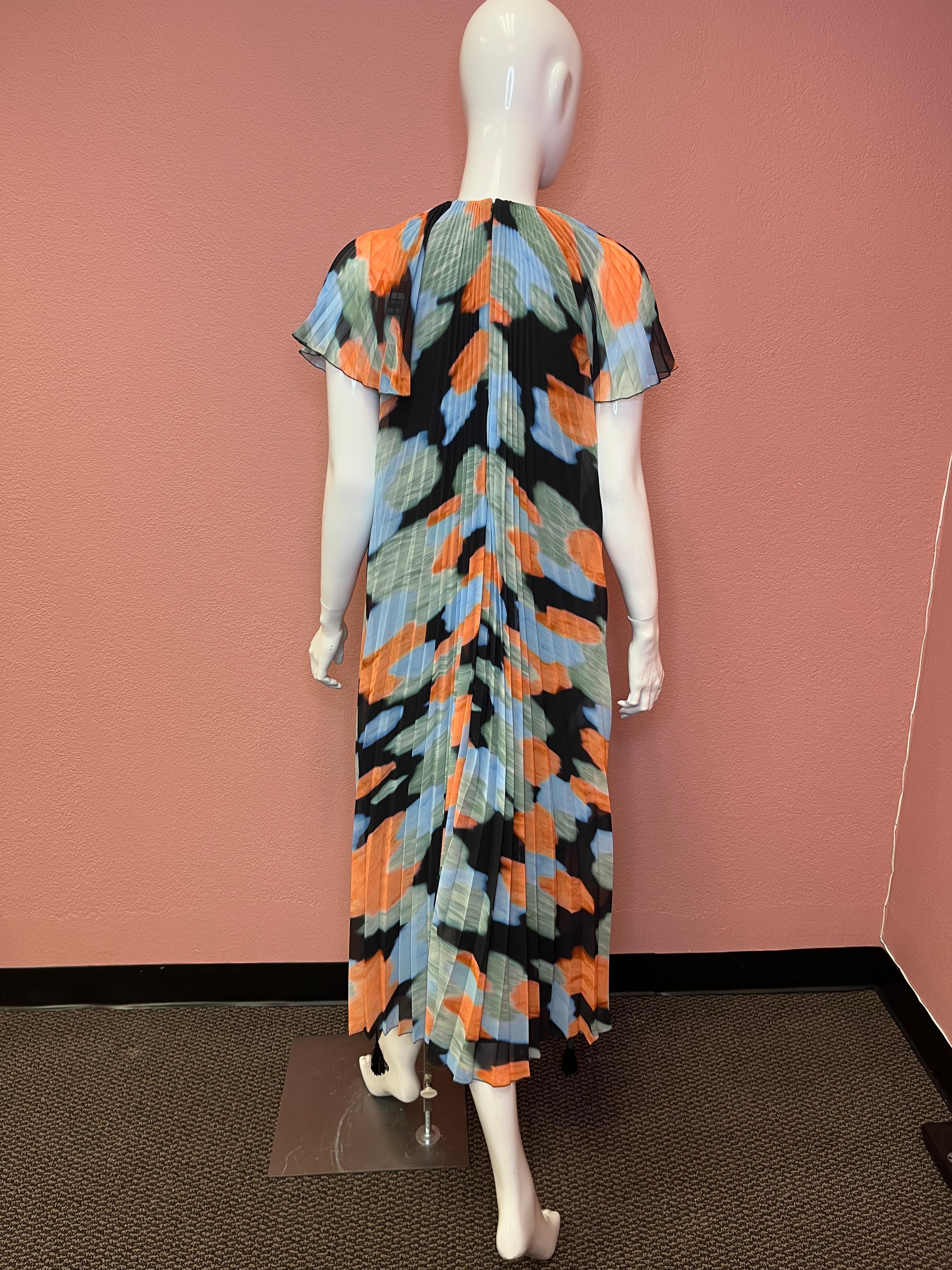 Altuzarra Multi-color Resort Dress Size 36 NWT In New Condition For Sale In Thousand Oaks, CA