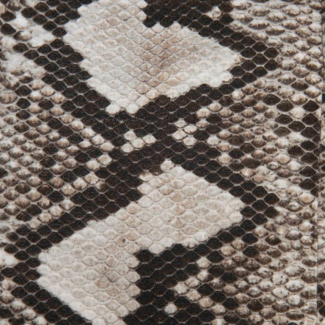 Brown Altuzarra Snake Print Midi Skirt Size S For Sale