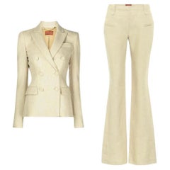 Altuzarra Two-Piece Linen Suit