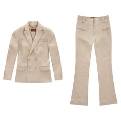 Altuzarra Two-Piece Linen Suit