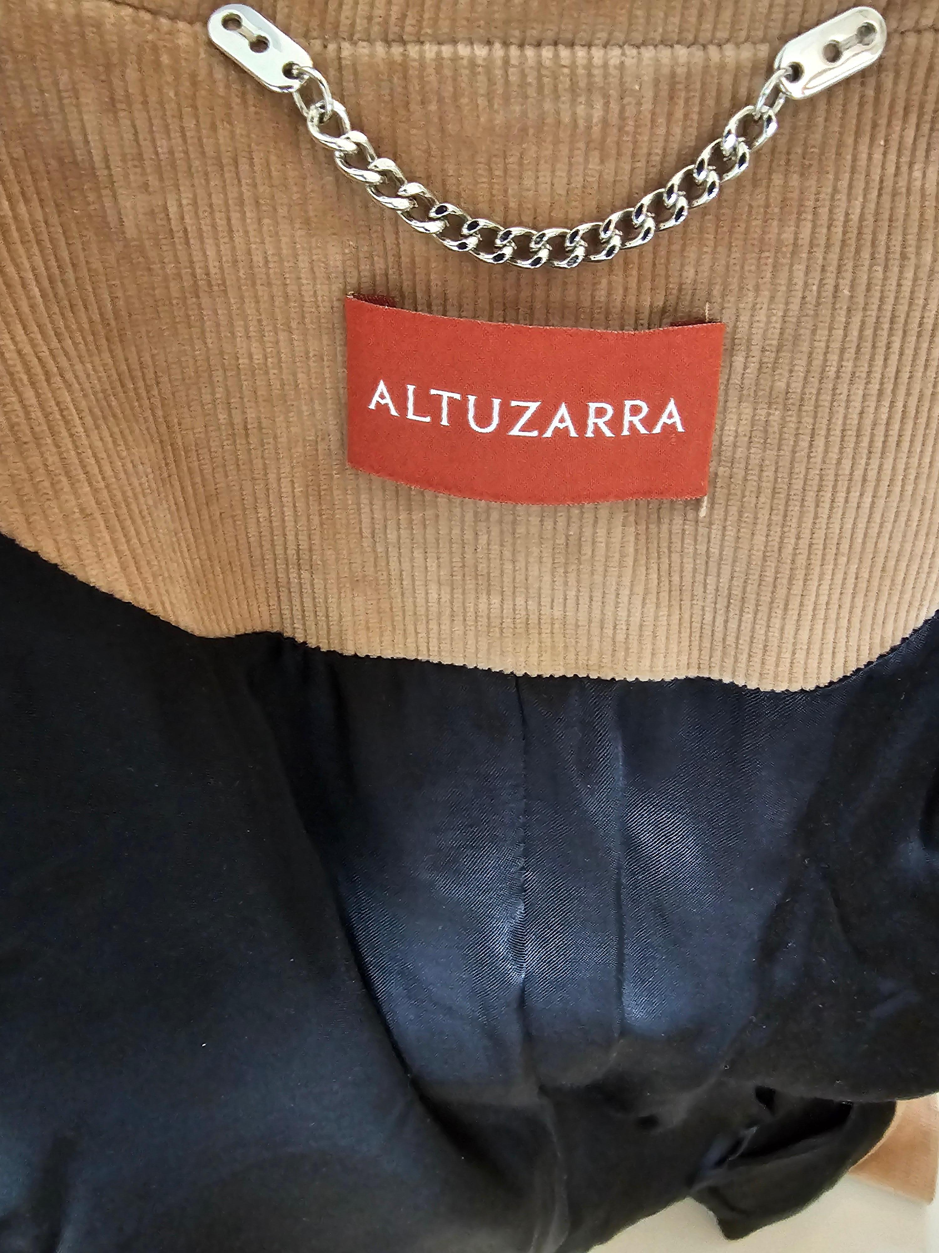 Altuzarra Vintage Corduroy Blazer in Light Brown For Sale 2