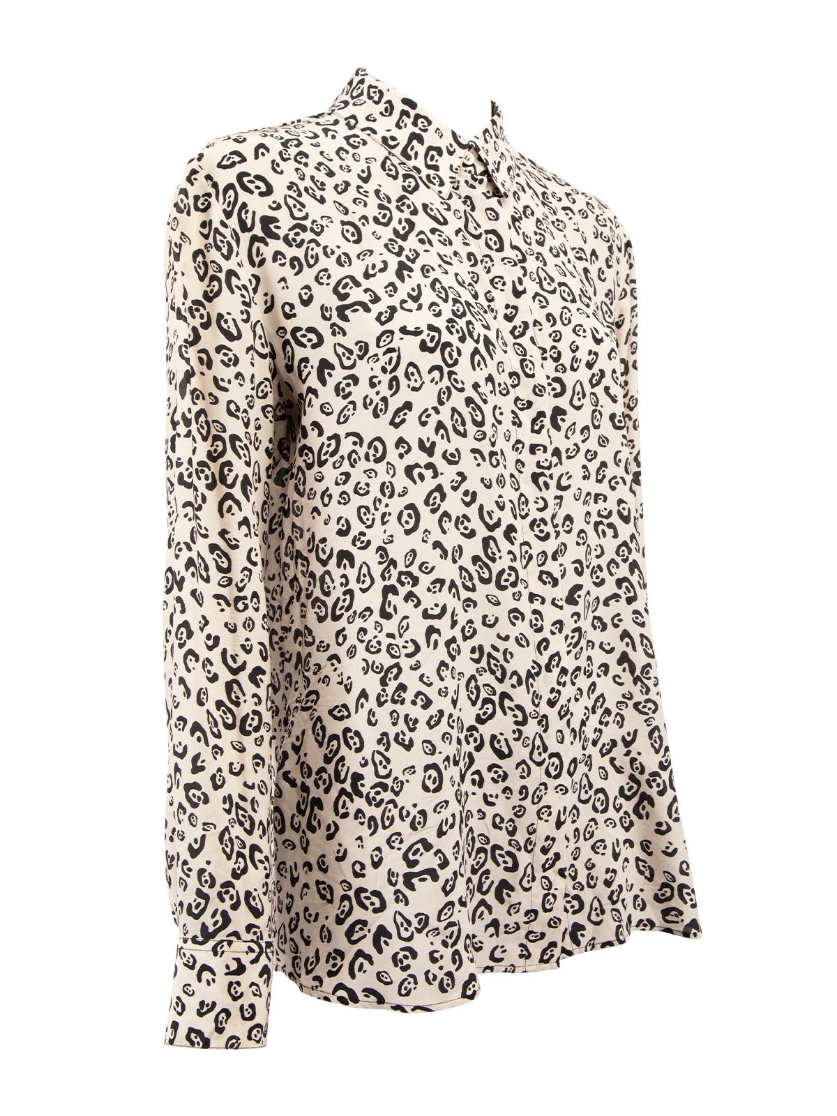 CONDITION is Very good. Hardly any visible wear on this used Altuzarra designer resale item.   Details  Leopard print   Silk  Loose fit Long sleeves    Button down   Made in ITALY   Composition 100% SILK Care instructions: Professional dry clean