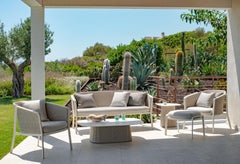 Alu-Thick Twist Rope EMU Carousel Two-Seat Sofa