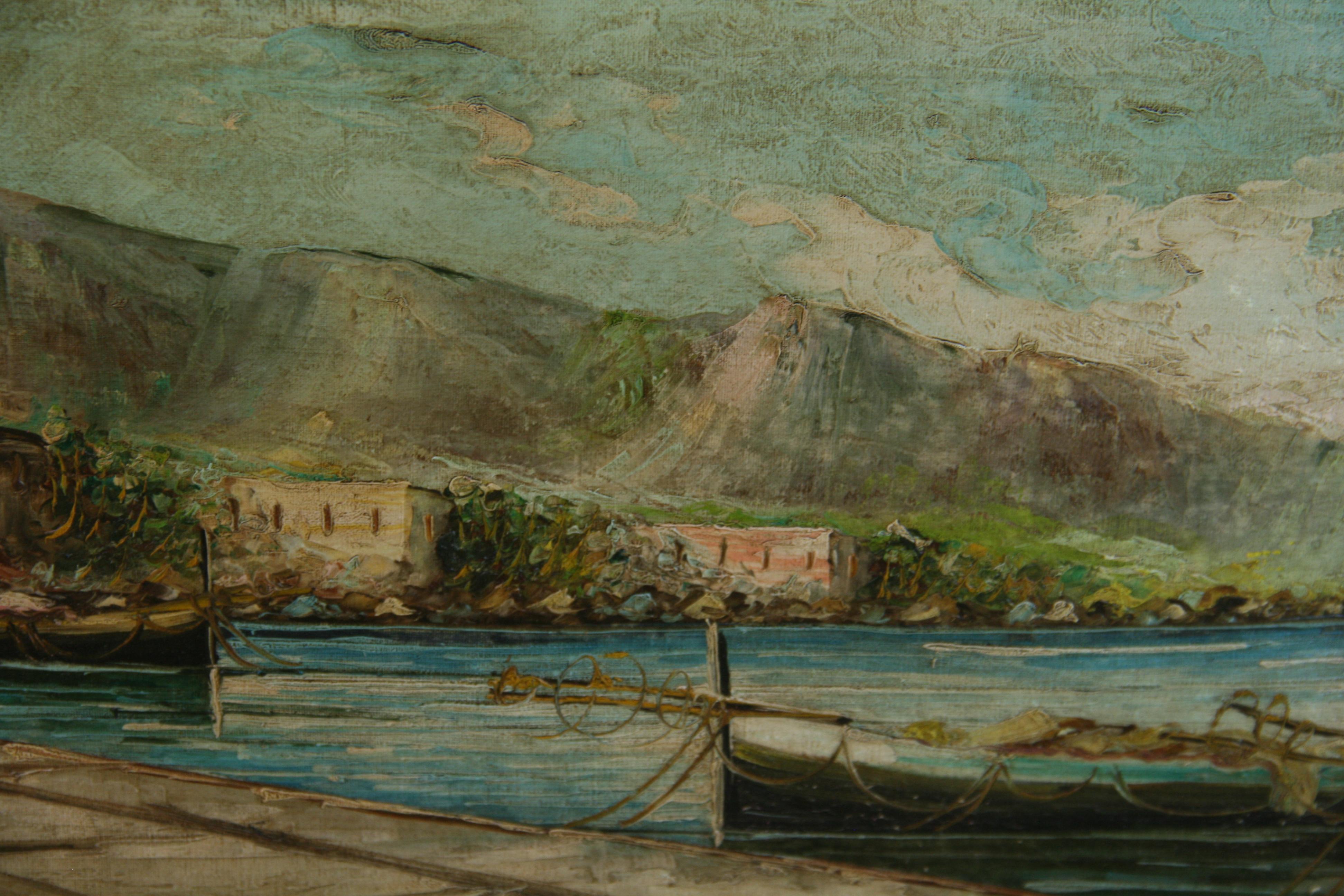 Amalfi Coastal Landscape  Painting 7