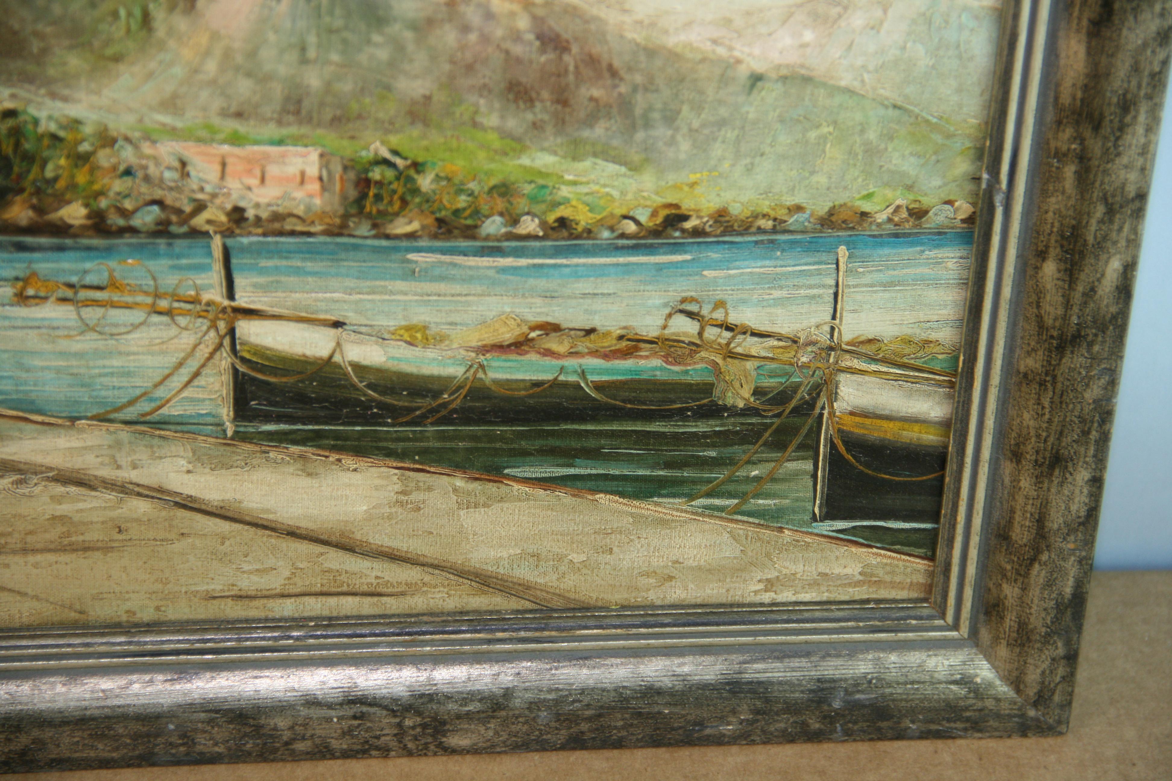 Amalfi Coastal Landscape  Painting 9
