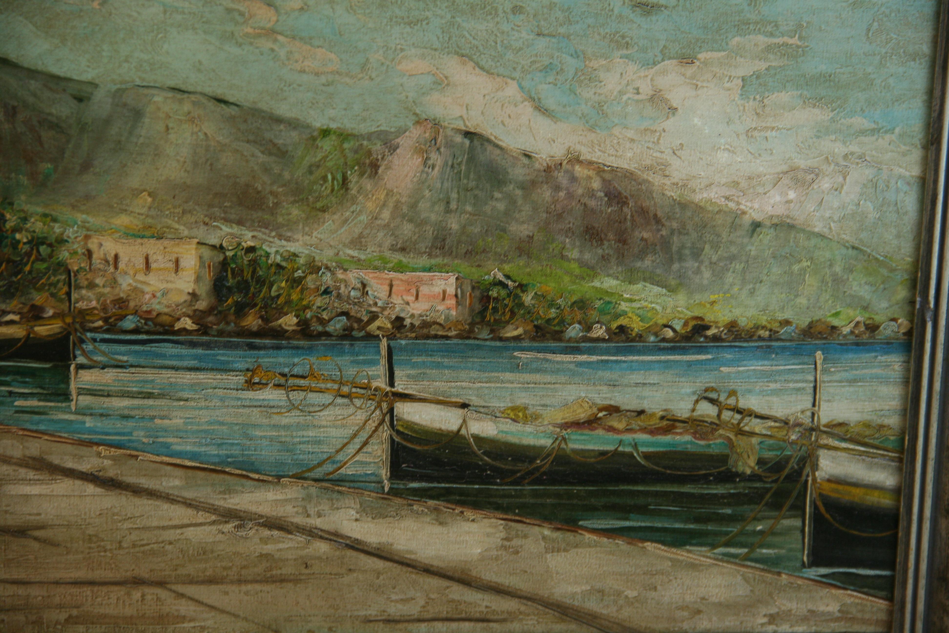 Amalfi Coastal Landscape  Painting 3