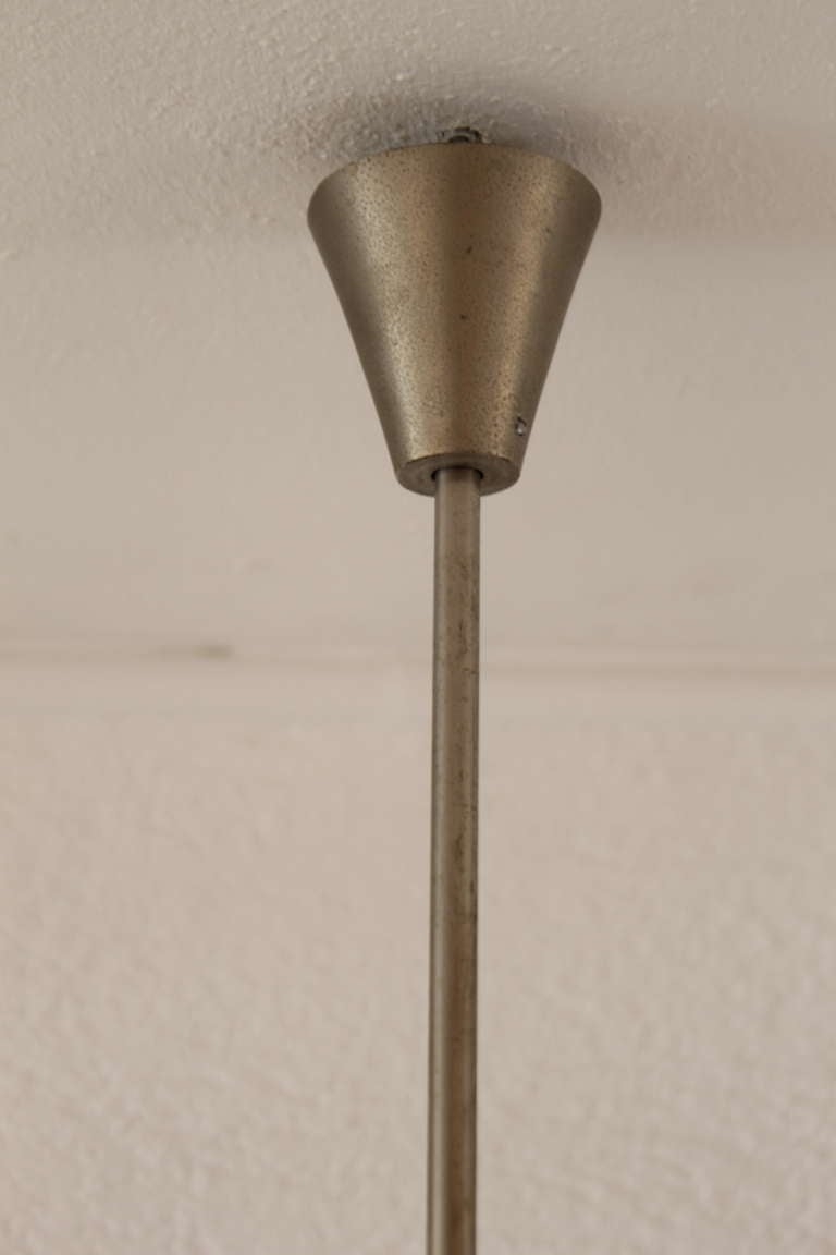 Alumag Belmag Three Cone Shape Pendant Lamps In Good Condition For Sale In Geneva, CH
