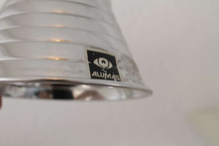 Alumag Belmag Three Cone Shape Pendant Lamps For Sale 1