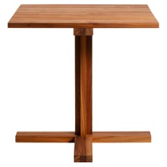 Alumina Square Wooden Table