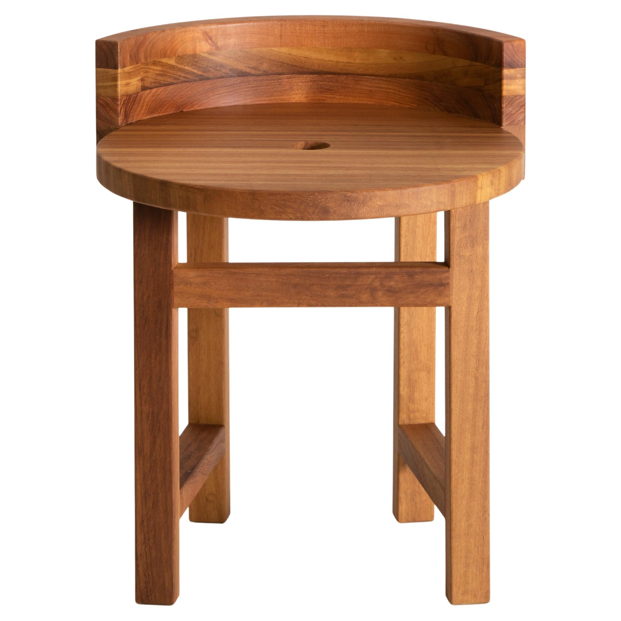Alumina Wooden Stool by Studio Gameiro
