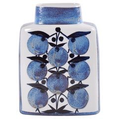 Aluminia Royal Copenhagen Tenera Vase by Grethe Helland Hansen, Danish 1960s