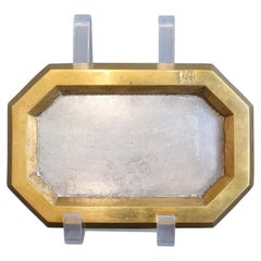 Vide-Poche en aluminium et laiton par David Marshall