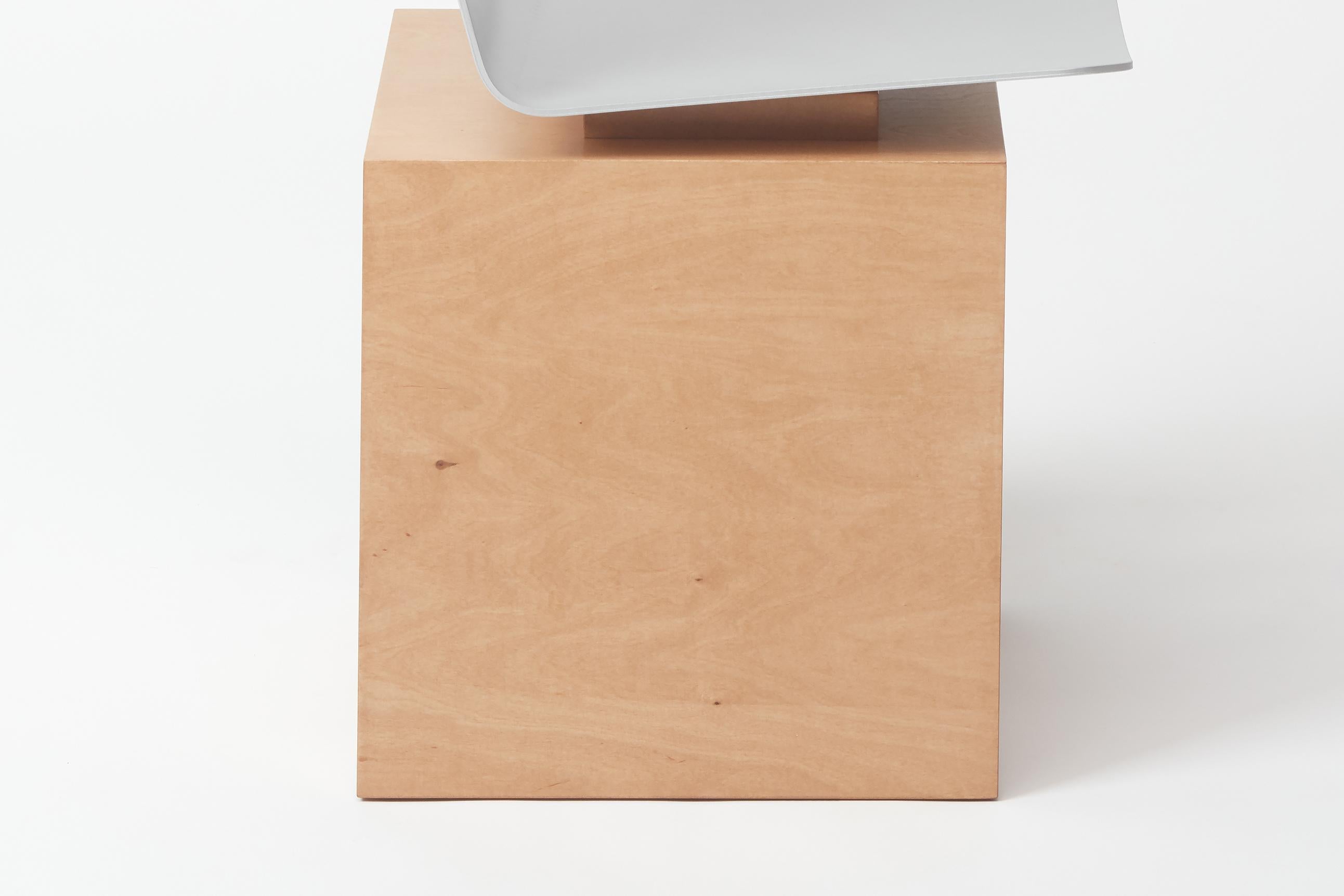 Stuhl aus Aluminium und Holz_Zeitgenössisches Collectional Design PEANA von Max Enrich im Zustand „Neu“ im Angebot in Barcelona, ES