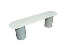 Aluminium Bench by Chanel Kapitanj