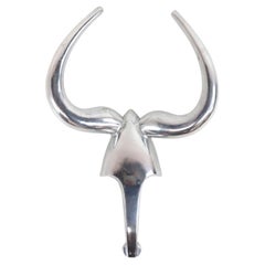 Vintage Aluminium Bull Head