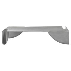 Aluminium cast grey architectural bb coffee table