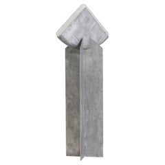 Aluminium cast grey architectural bb Floorlamp