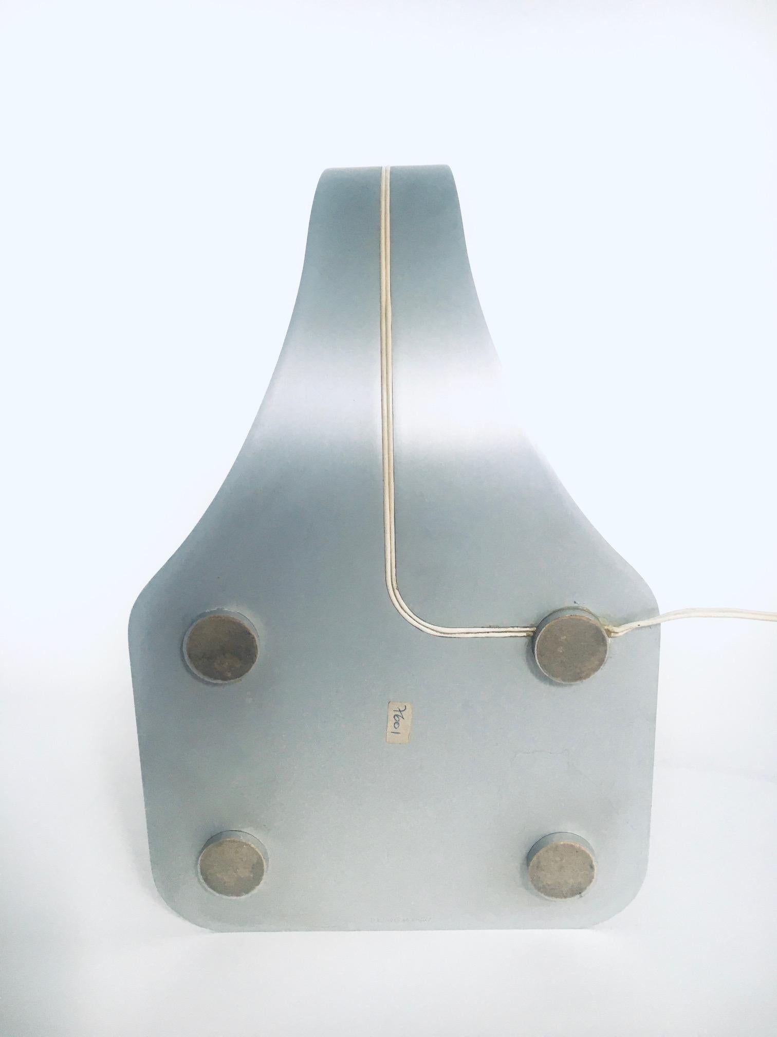 Aluminium 'COLOMBA' Desk Lamp by Walter & Moretti, France 1972 For Sale 6
