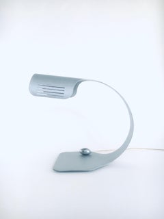 Aluminium 'COLOMBA' Desk Lamp by Walter & Moretti, France 1972