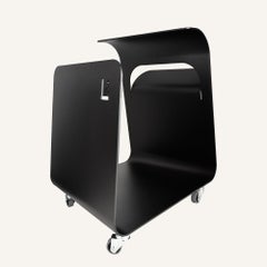 Aluminum Log Holder DUNELE by Limac Design, Modern Style, 52 cm