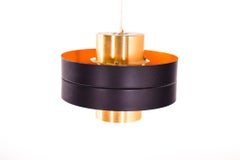 Aluminium Pendant Lamp Style Fog & Morup, 1960s