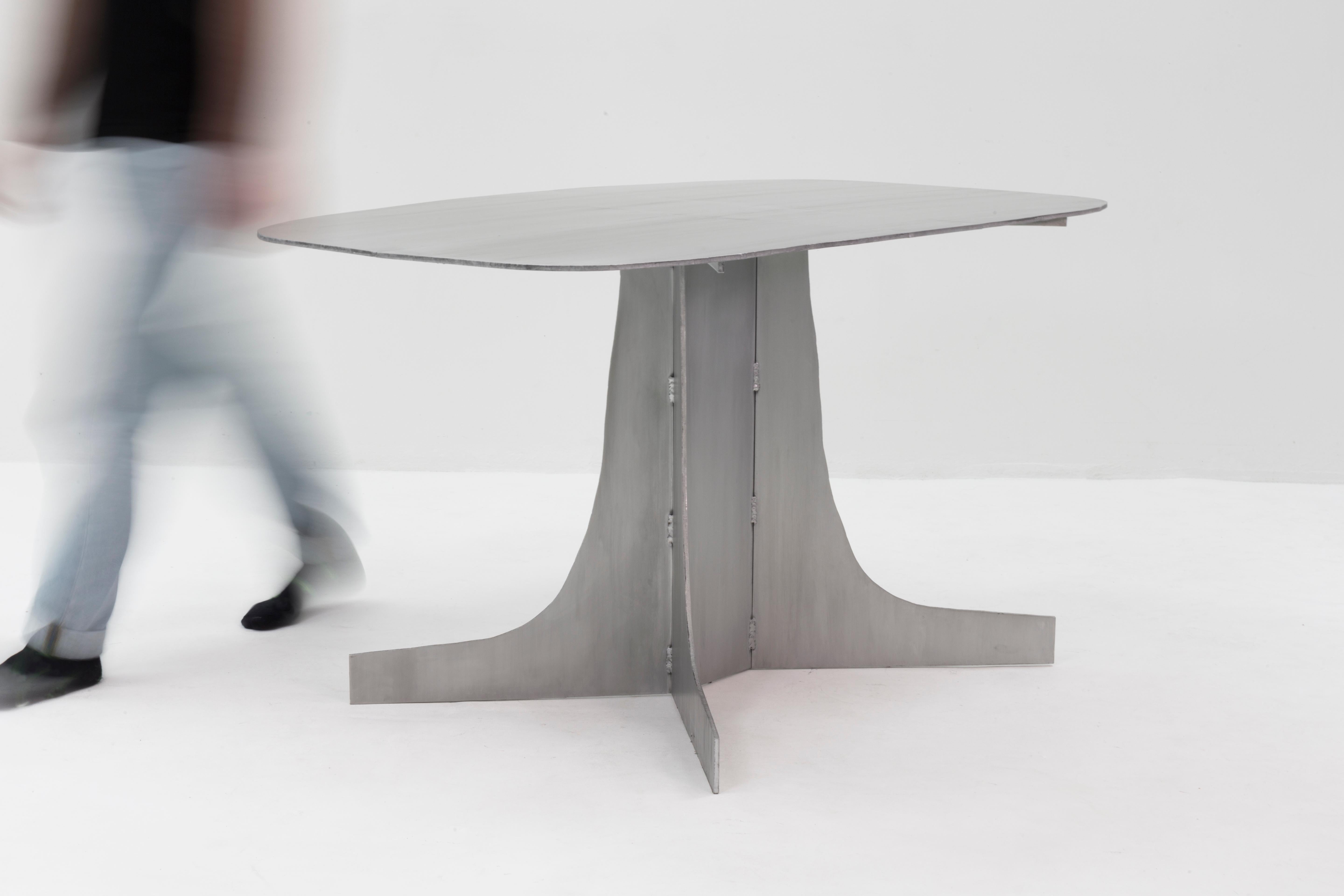 Aluminium Rational Jigsaw Table by Studio Julien Manaira In New Condition In Geneve, CH