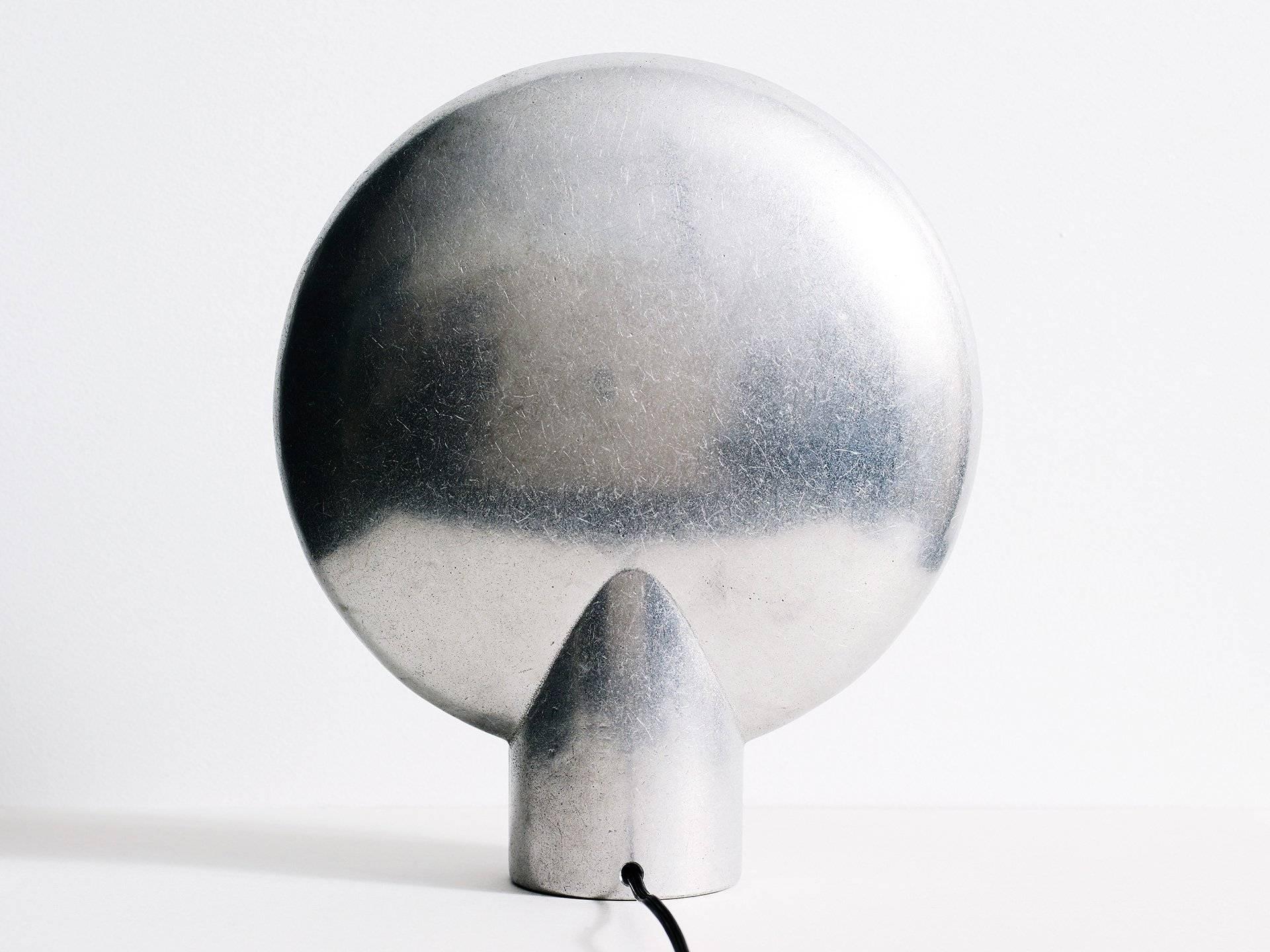 Australian Aluminium Sconce Table Lamp by Henry Wilson For Sale