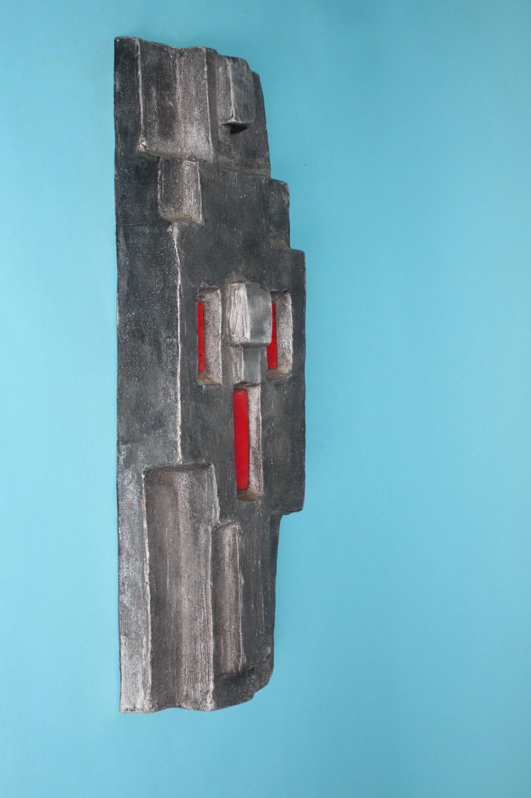 Aluminium Signed Sculpture, Dated 1968 In Good Condition In grand Lancy, CH