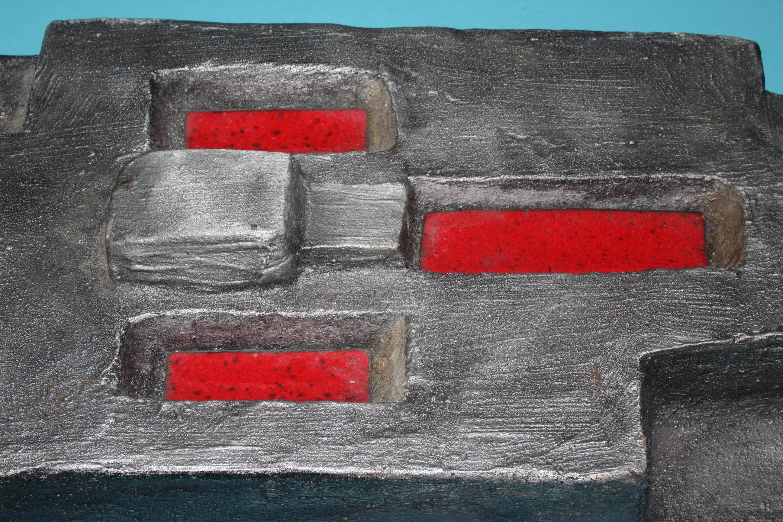 Mid-20th Century Aluminium Signed Sculpture, Dated 1968