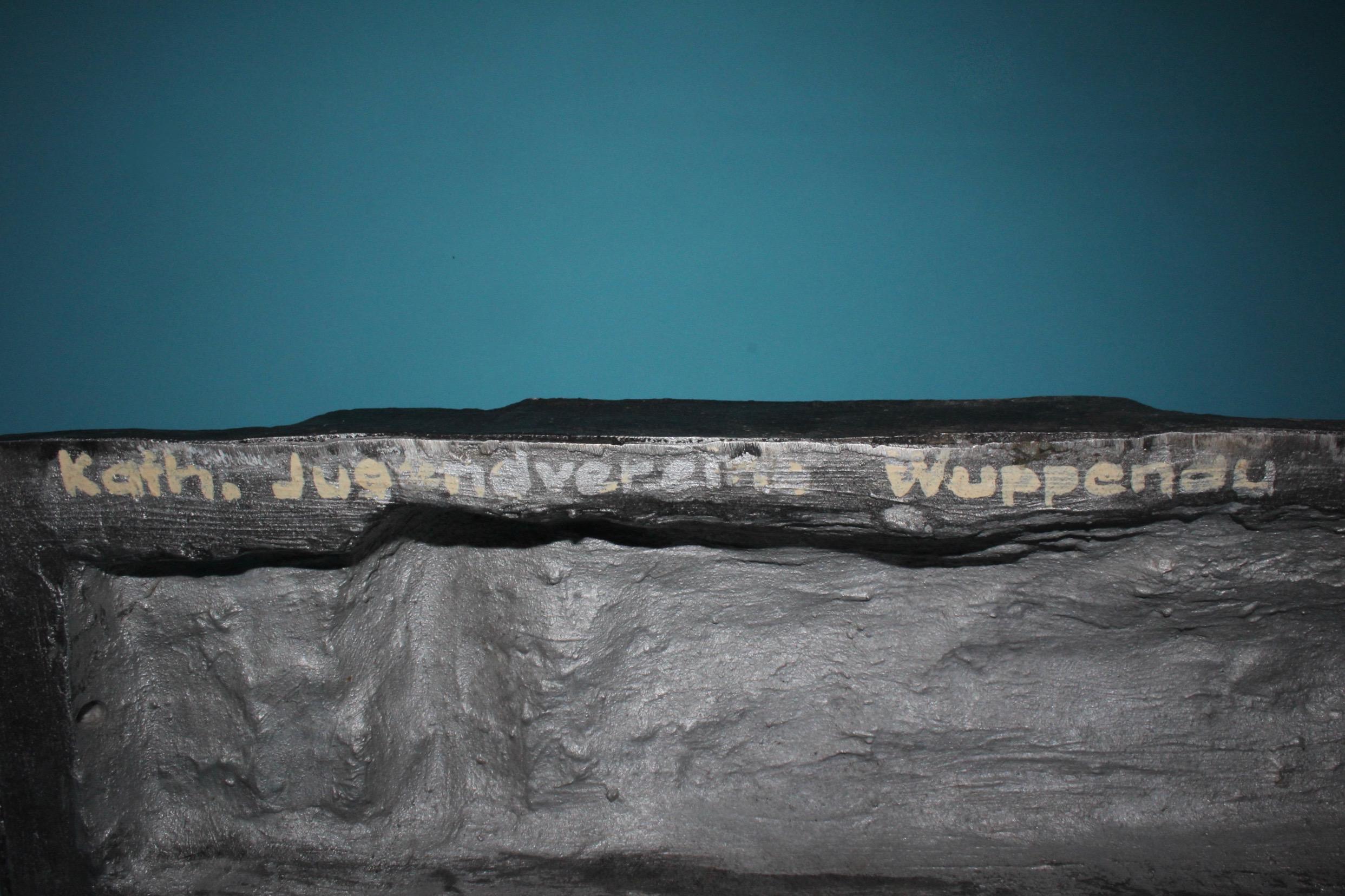 Aluminium Signed Sculpture, Dated 1968 2