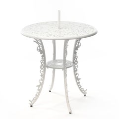 Aluminum Table "Industry Garden Furniture" by Seletti, White