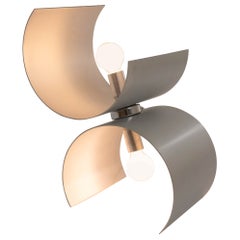 Aluminium table lamp by Nucleo Sormani, 1970s