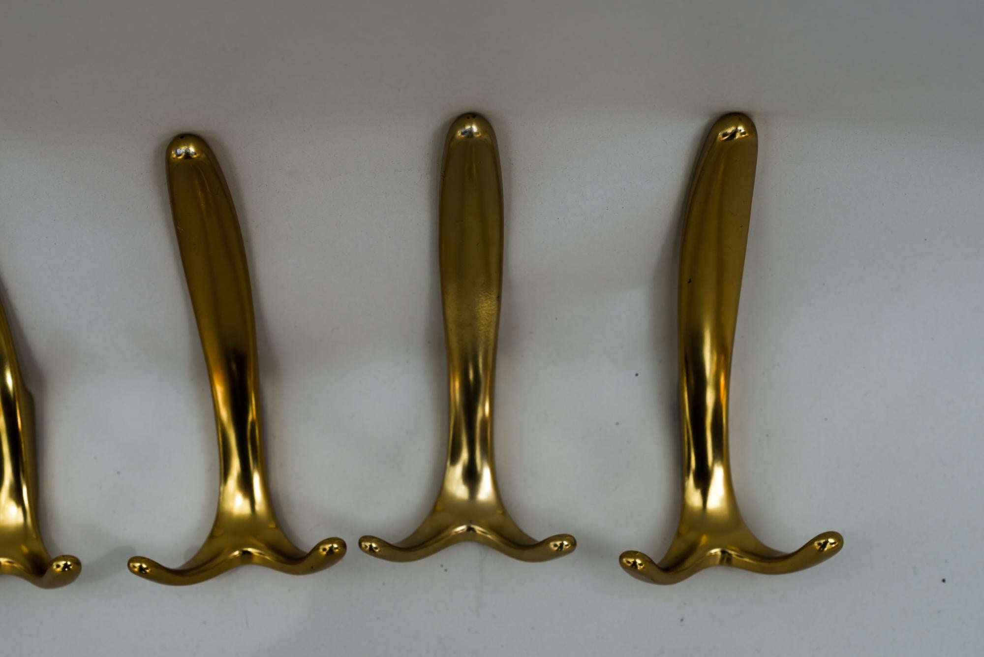 Aluminum Wall Hooks, Vienna, circa 1960s In Good Condition For Sale In Wien, AT