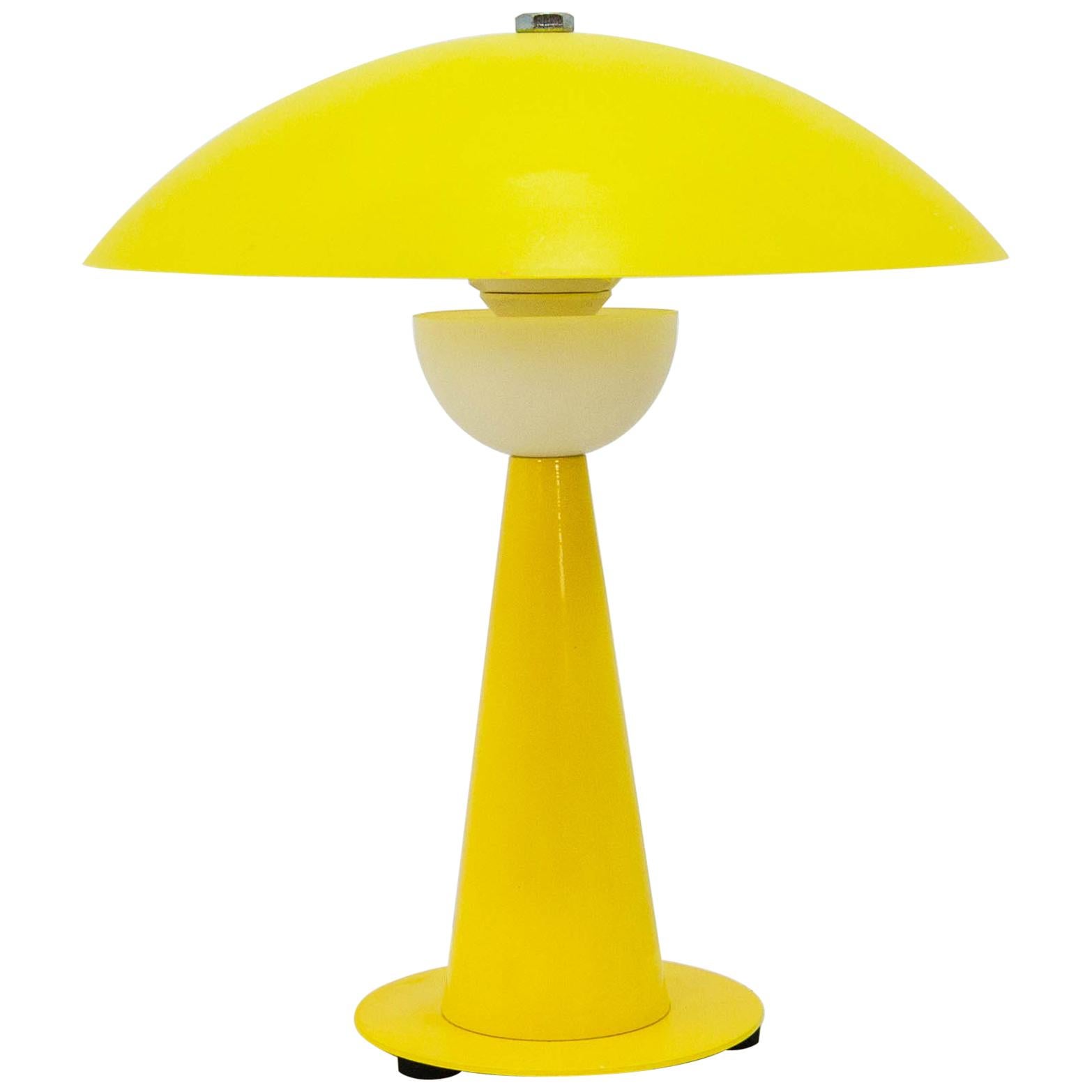 Aluminor France Bright Yellow Table Lamp