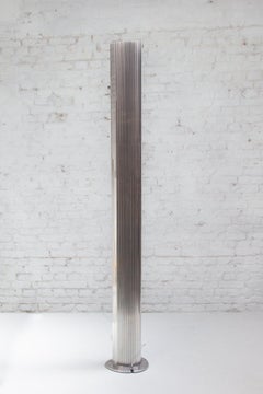 Aluminum 1980s Penombra Floor Lamp by Antoni Flores for Sargot Barcelona