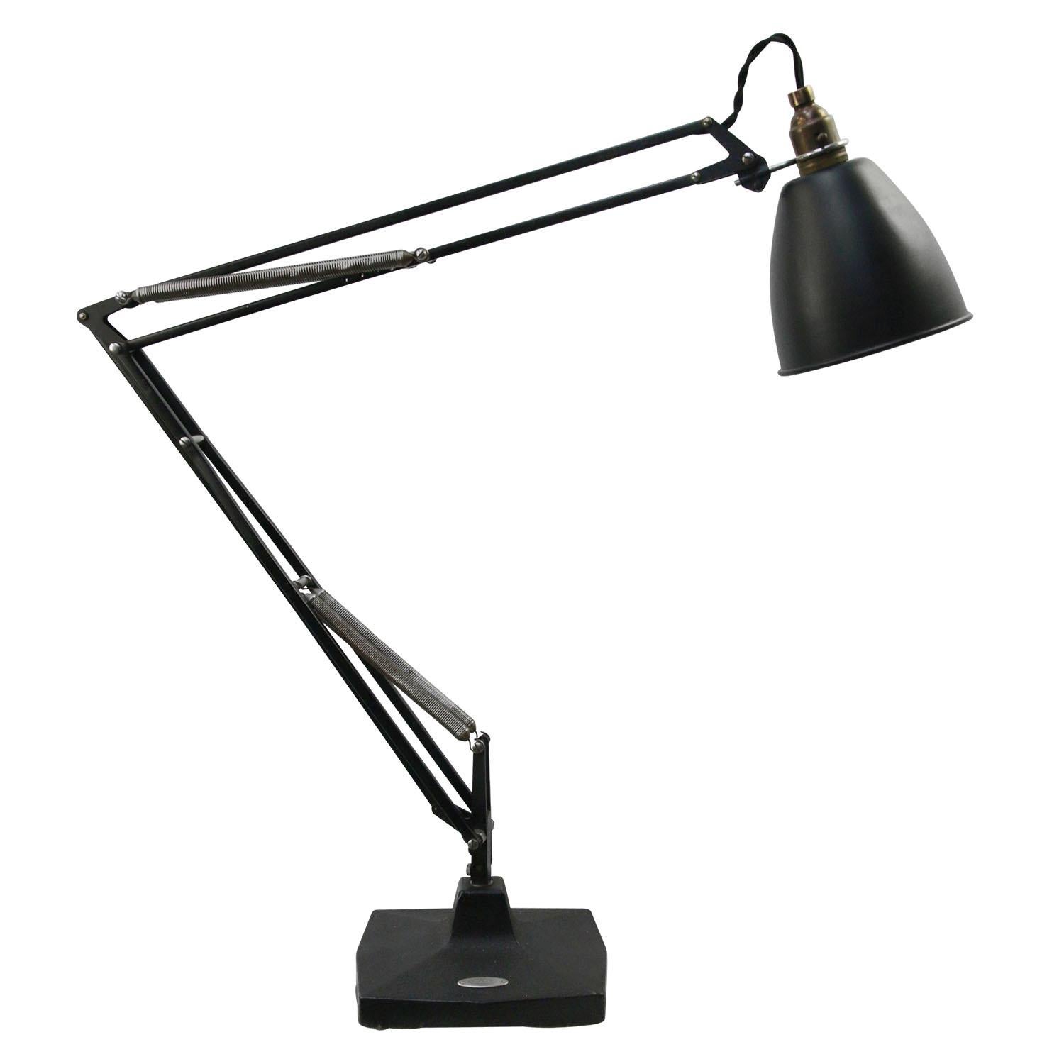 Aluminum and Iron Anglepoise 1208 Table Lamp from Herbert Terry & Sons In Good Condition In Amsterdam, NL