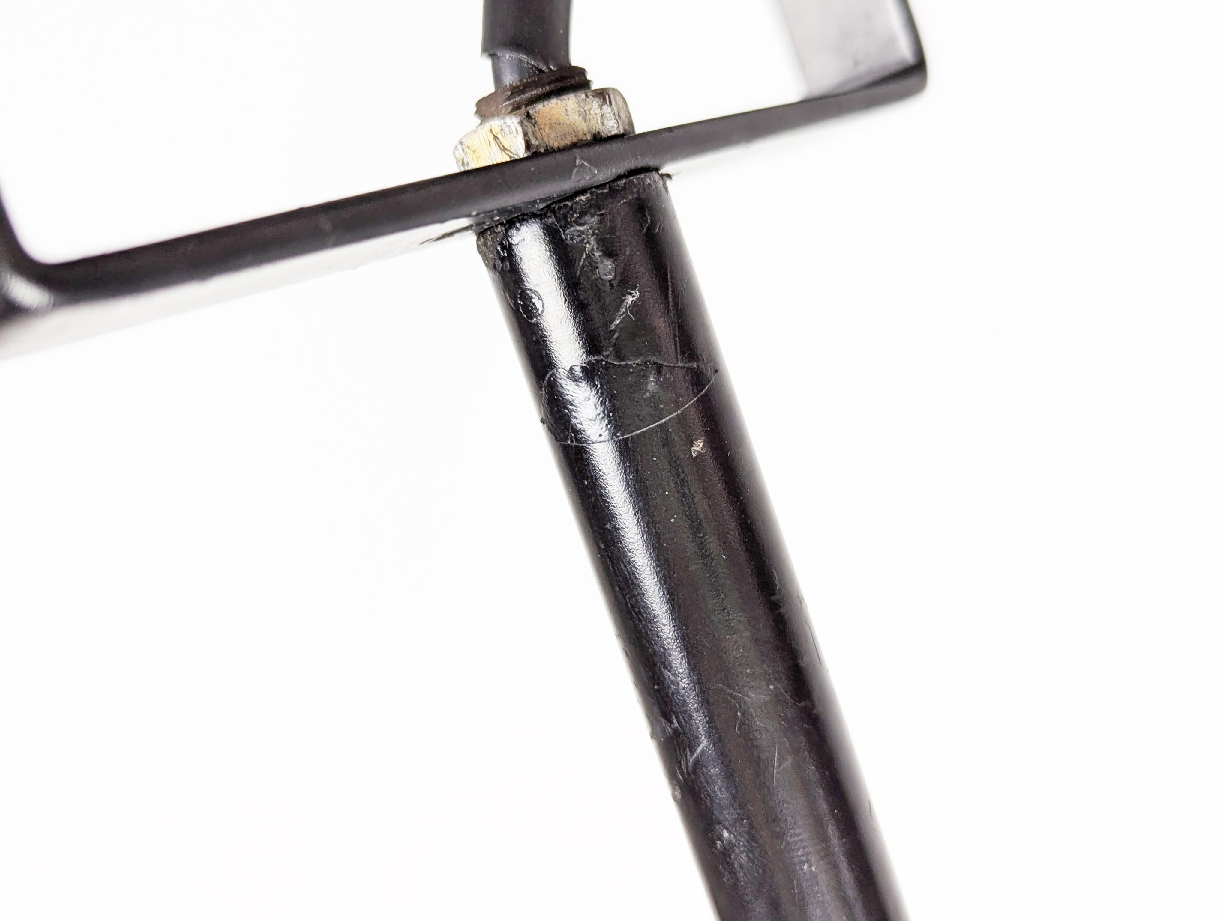 Aluminum & Black Metal Sintesi Table Lamp by Ernesto Gismondi for Artemide, 1970 For Sale 7