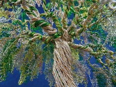 Feng Shui Bonsai "Little Green", Handmade in Italy, Sculpture, Contemporary