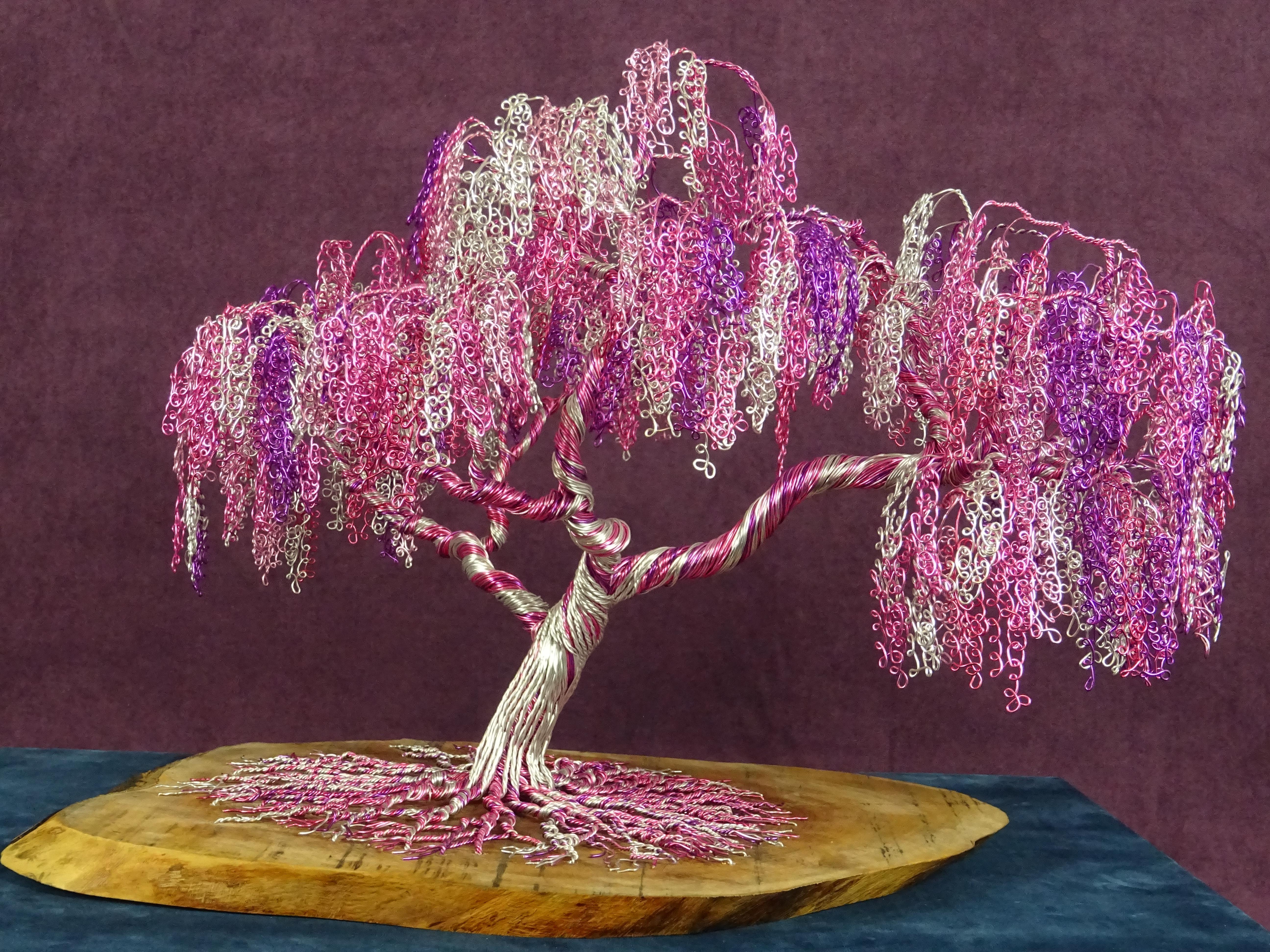 pink weeping willow