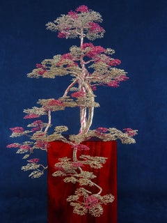 Feng Shui Japanese Bonsai "Zen", Handmade in Italy, tuscan artist
